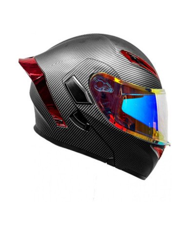 CASCO ABATIBLE TNT MP01 DOT DOBLE VISOR