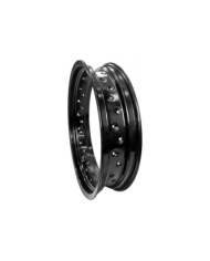 ARO ALUMINIO 3.50-17 (36-HUECOS) DEMOLITION NEGRO YZU