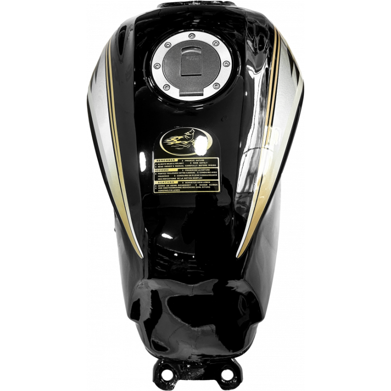 TANQUE GASOLINA HONDA STORM-125 C/TAPAS NEGRO YZU