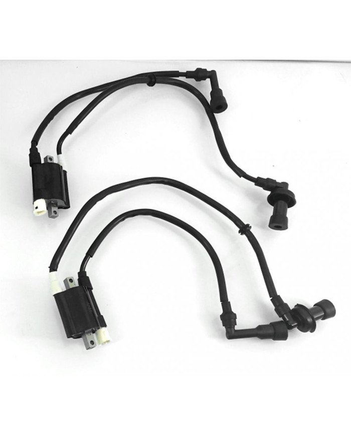 BOBINA DE ALTA NS 200 PULSAR DOUBLE SPARK PLUG BUJÍA DOBLE CON CAPUCHÓN BSJ