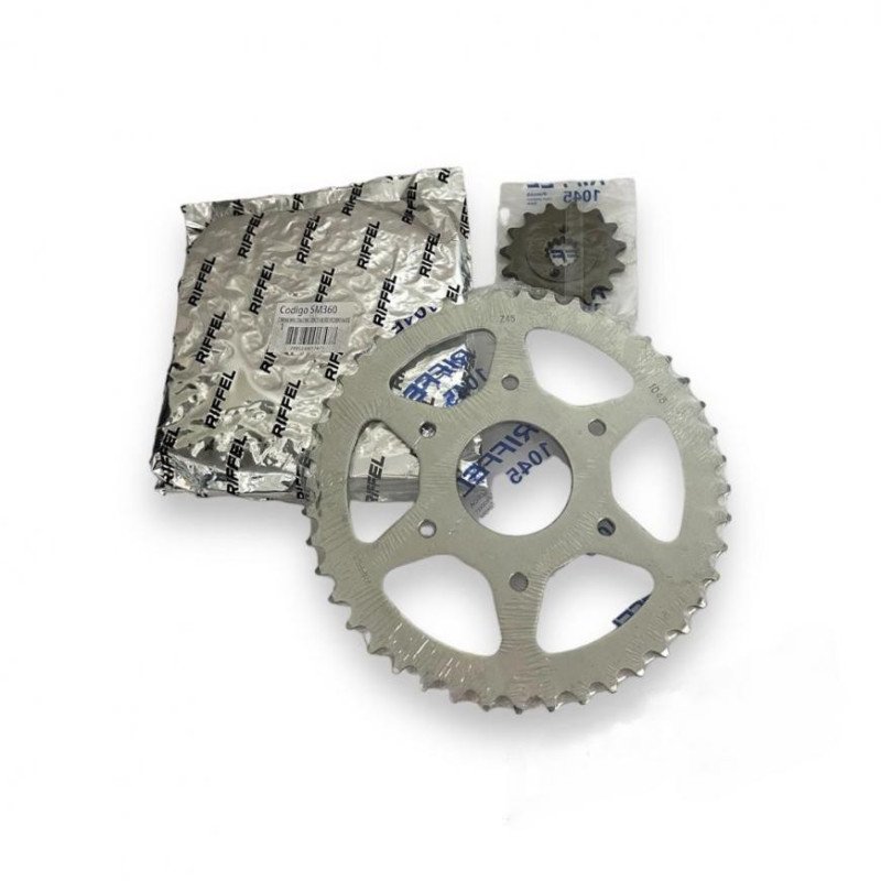 KIT ARRASTRE RIFFEL 520HO 118L-45T-6H-15T KTM DUKE 390