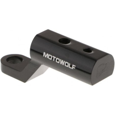 SOPORTE UNIVERSAL CNC NEGRO PARA ESPEJO GDM