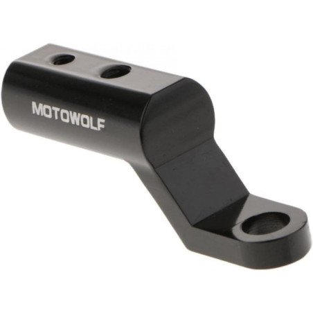 SOPORTE UNIVERSAL CNC NEGRO PARA ESPEJO GDM