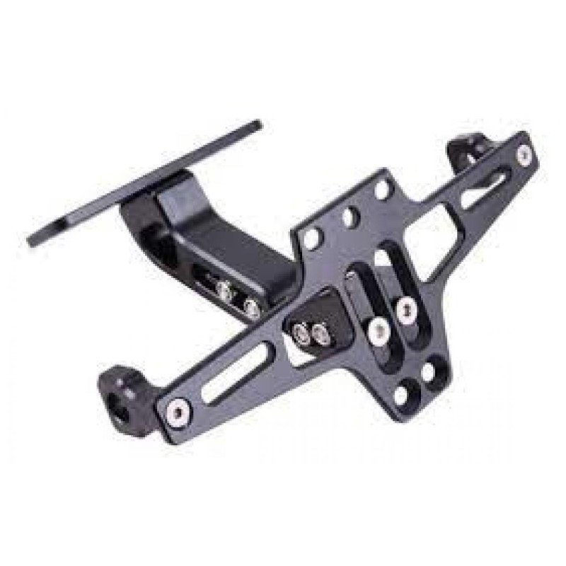 PORTA PLACA ALUMINIO REGULABLE GDM