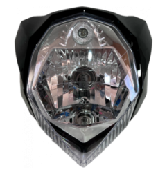 MASCARA+FARO SSENDA VIPER 200/250 NEGRO YZU