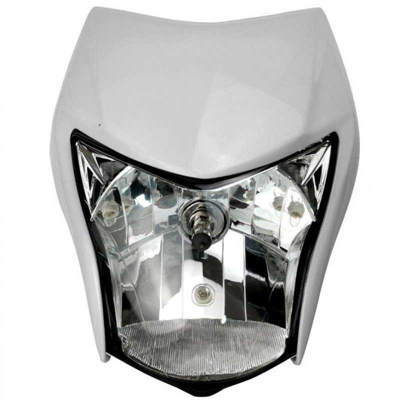 MASCARA+FARO HONDA XR150 BLANCO HGJ