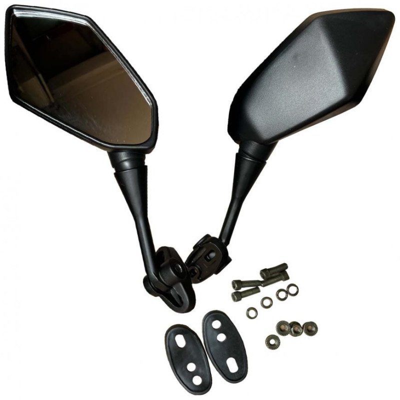 ESPEJO PISTERA MOD ROMBO CARBONO HGJ