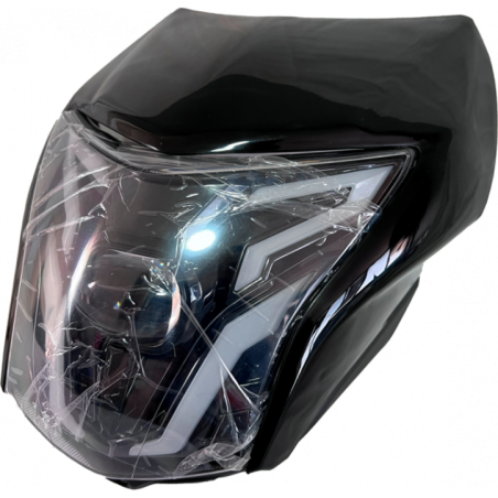 MASCARA+FARO XR150 LED BLANCO GDM