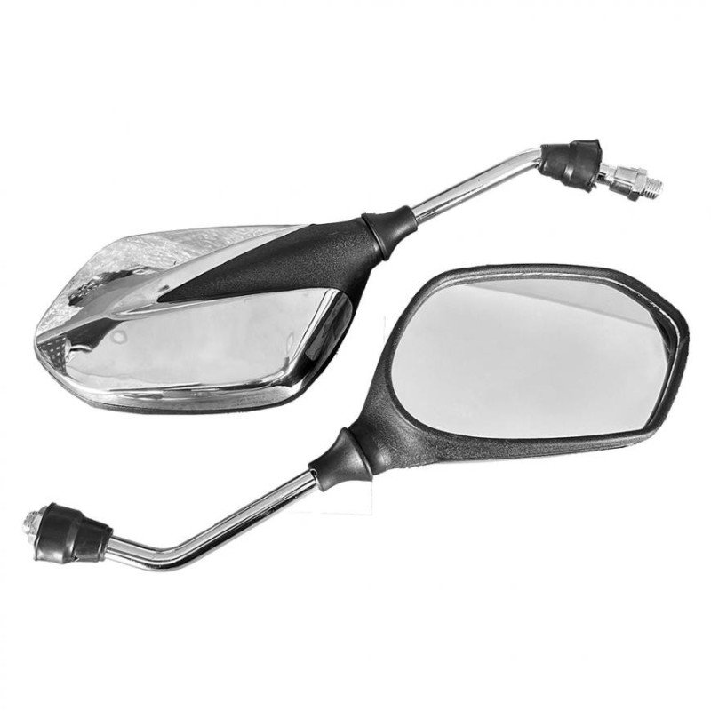 ESPEJO OVALADO 10MM CBF150 INVICTA CROMADO MIB