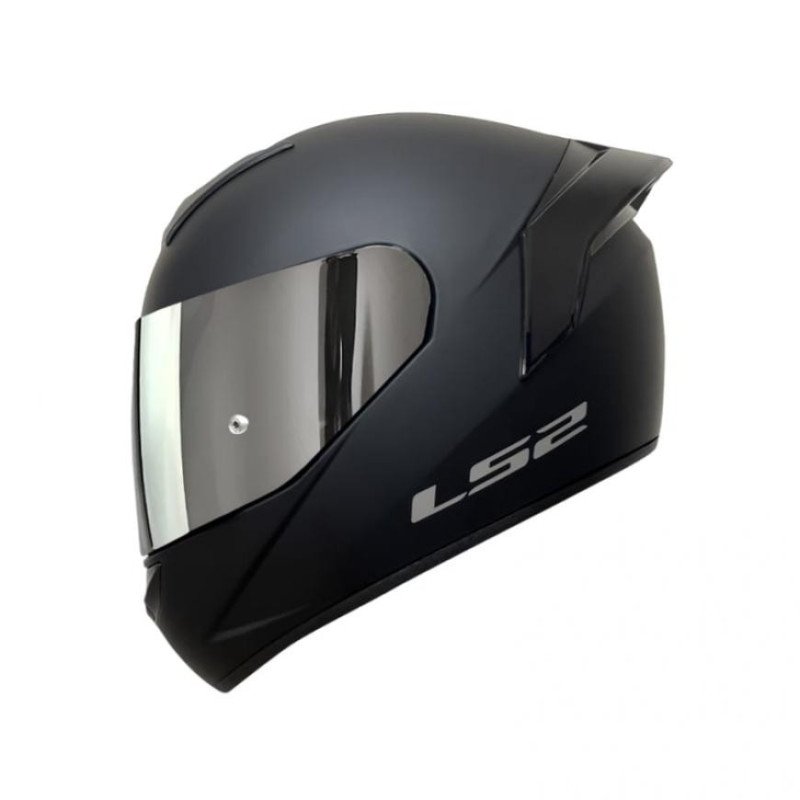 CASCO LS2 NS352 INTEGRAL VISOR/SILVER NEGRO/MATE