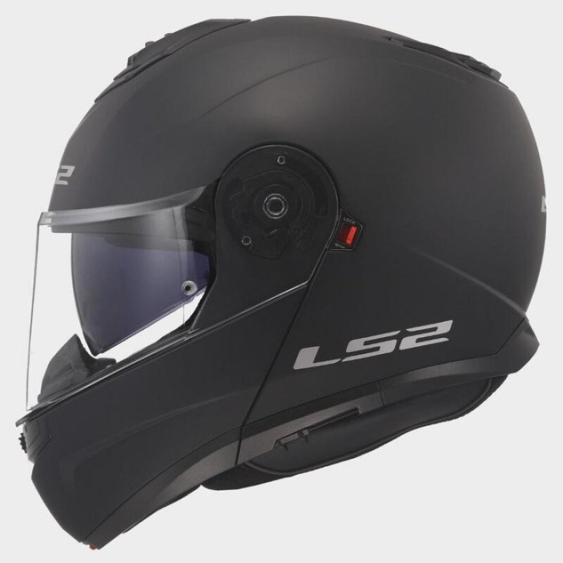 CASCO LS2 ARTICULADO FF908 STROBE-II NEGRO MATE L