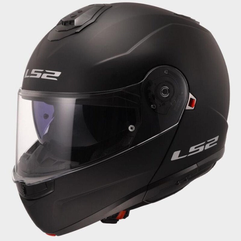CASCO LS2 ARTICULADO FF908 STROBE-II NEGRO MATE L