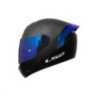 CASCO LS2 NS352 INTEGRAL VISOR/BLUE NEGRO/MATE XL
