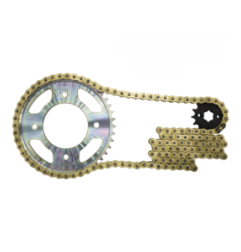 KIT ARRASTRE GOLD 428H-128L- 43T/14T HONDA GL125-CB125F CHOHO