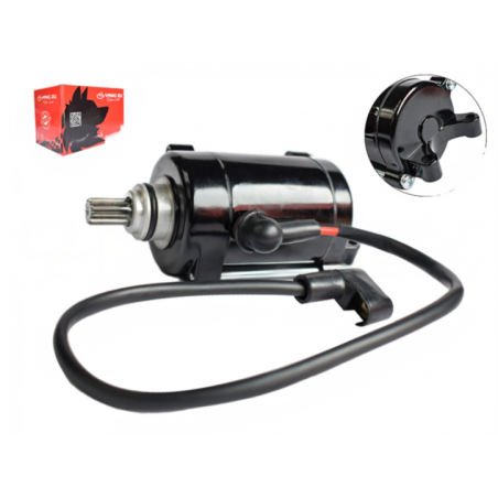 MOTOR ARRANQUE LF CG300 11T (14X21MM) NEGRO YZU