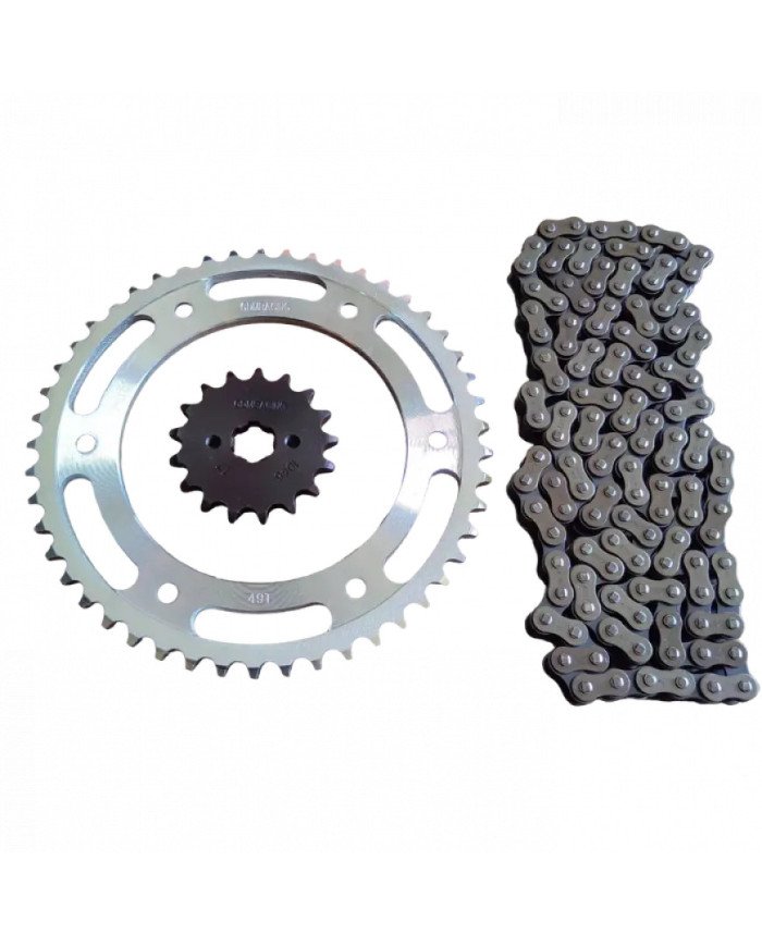 KIT ARRASTRE 428H 130L-49T-16T HONDA XR150L RIFFEL