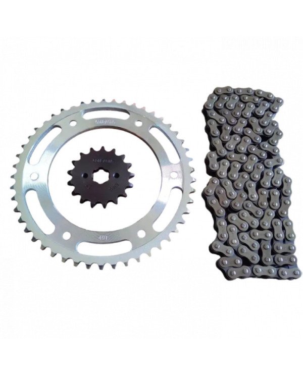 KIT ARRASTRE 428H 130L-49T-16T HONDA XR150L RIFFEL