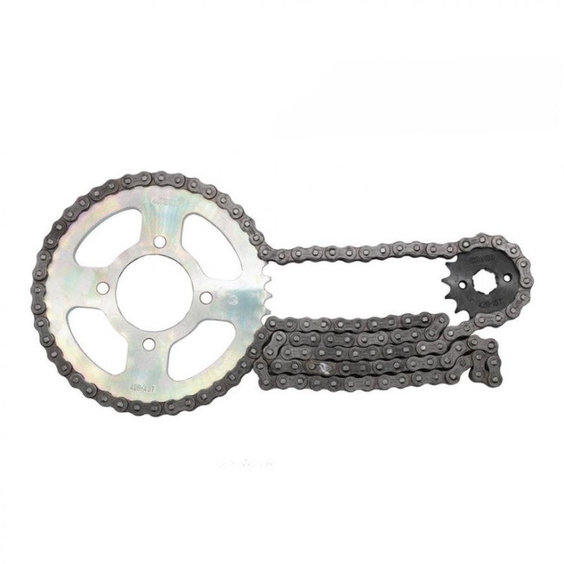 KIT ARRASTRE RONCO150 LF150 BROS CH 43T/15T-428H CHOHO