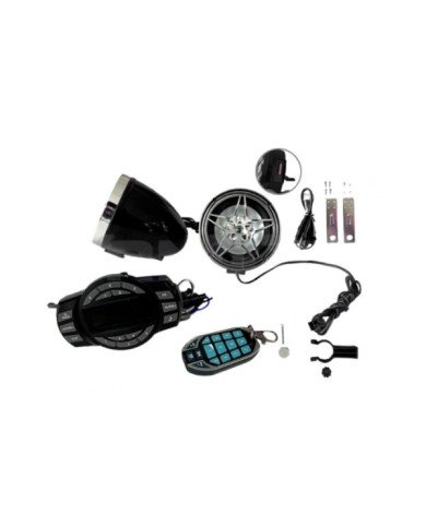 RADIO C/BLUETOOTH NO.4 C/PANTALLA+CONTROL NEGRO YZU