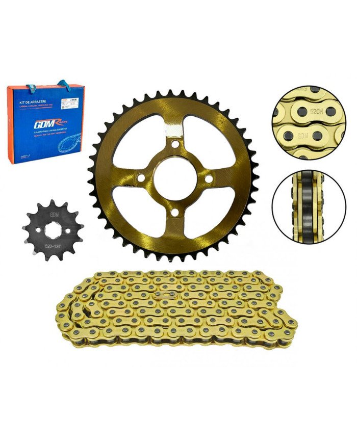KIT ARRASTRE 520H-120L 43T-13T TEKKEN GDM