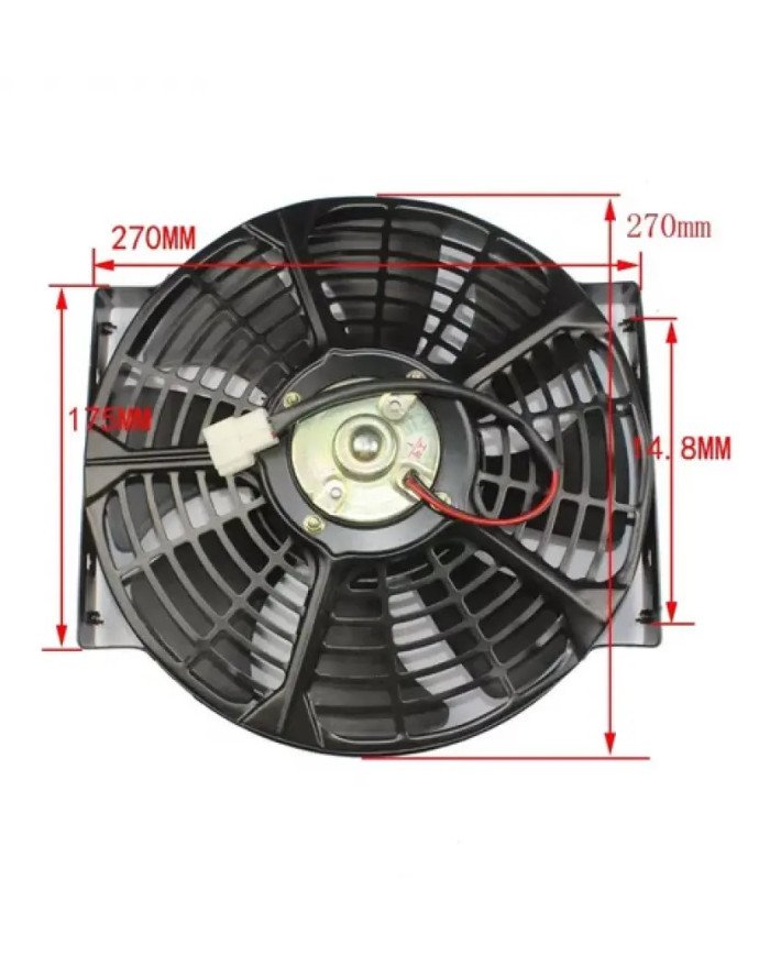 VENTILADOR CARGUERO C/BASE METAL HGJ