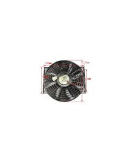VENTILADOR CARGUERO C/BASE METAL HGJ