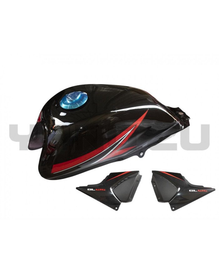 TANQUE GASOLINA NEGRO HONDA CB1/GL125 LIFAN-WX200 YZU