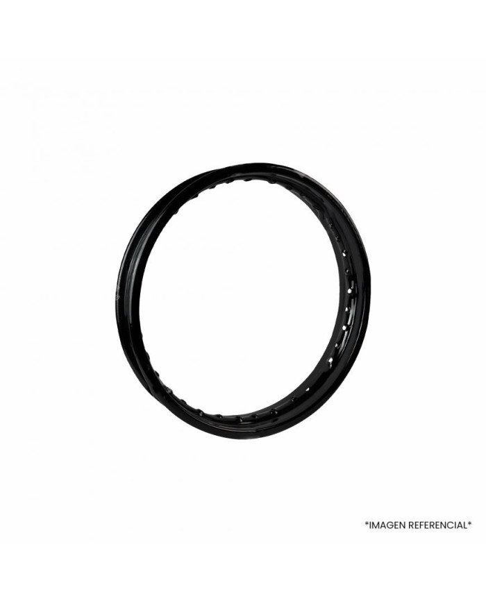 ARO ALUMINIO 2.15-18 NEGRO / ROJO