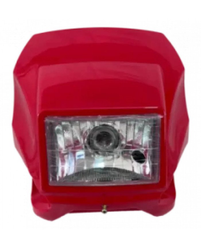 MASCARA+FARO MOD FORTE ROJO