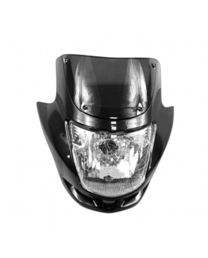 MASCARA+FARO STORM125 PLATA YZU