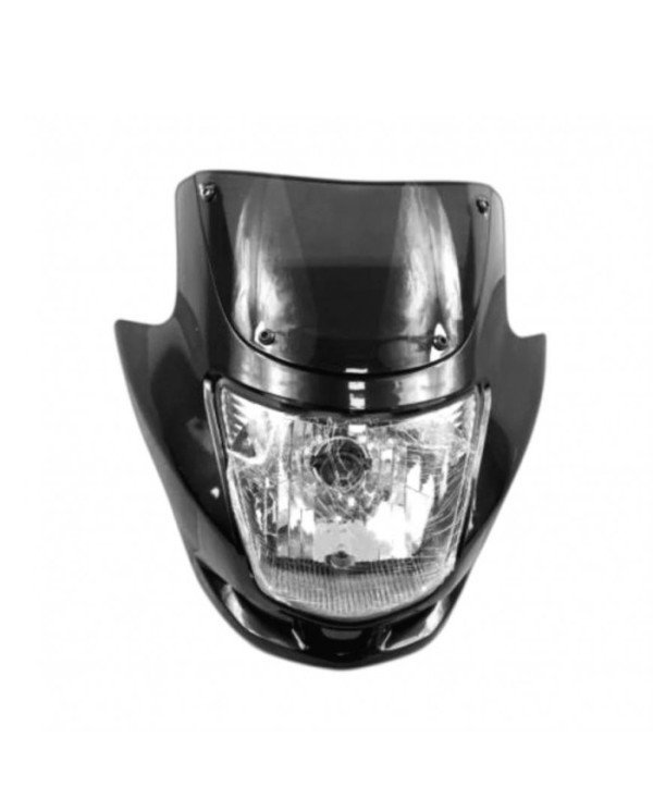 MASCARA+FARO STORM125 PLATA YZU