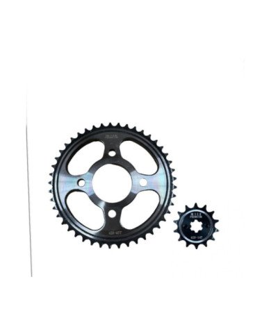 KIT CATALINA 43T Y PIÑON 15T PULSAR 135-LS/DISCOVER 125-ST RIFFEL