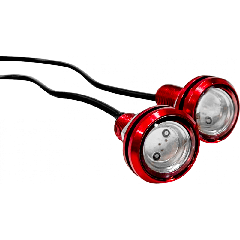 LED OJO AGUILA ROJO FIJO-FLASH RMA