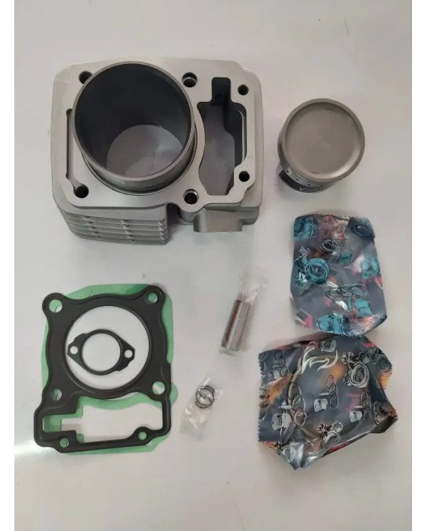 CILINDRO KIT CBF150 (57.3MM)UNICOR/INVICTA NEGRO KIGCOL