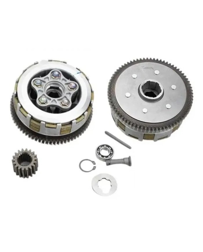 DISCO EMBRAGUE 5PZS CB125/CG150 REFORZADO CRT COPILLAR