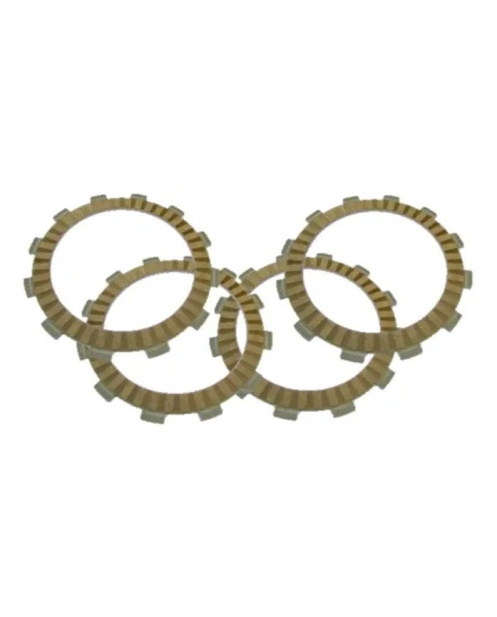 DISCO EMBRAGUE 3PZA C100-110 WAVE (2-LADOS JEBE) KIGCOL