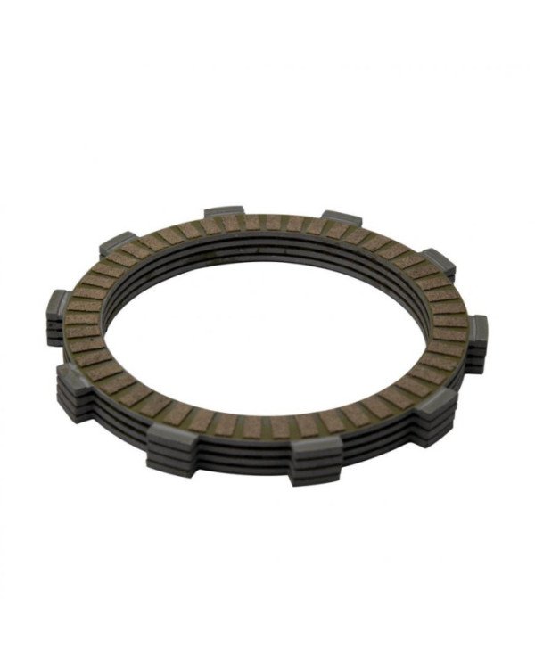 DISCO EMBRAGUE 4PZA FZ16 OEM CAUCHO KIGCOL