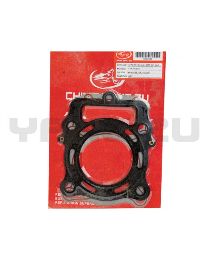 EMPAQUE SOLO CULATA CG250 AGUA METAL 70MM RCC-ARC