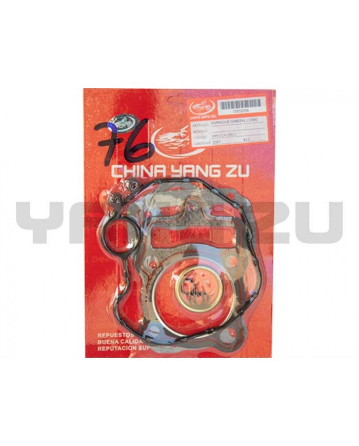 KIT EMPAQUE CG200 CABEZAL C/BALANCEADOR KIGCOL