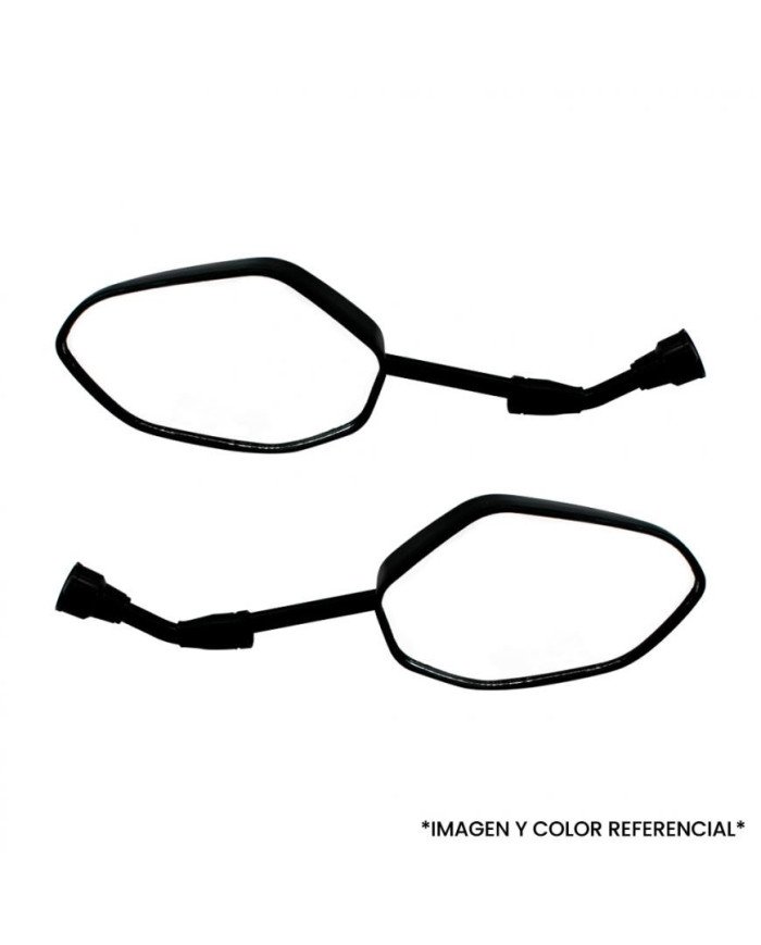 ESPEJO OVALADO CBF-INVICTA ROJO GDM