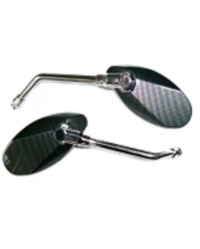 ESPEJO 10MM OVALADO CARBONO GDM