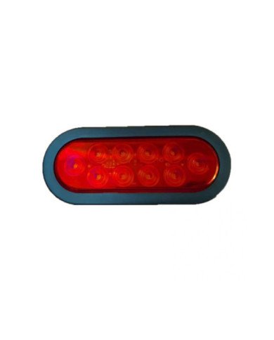 FARO POST LED OVAL S/PORTA PLACA 056 UNIVERSAL BJR
