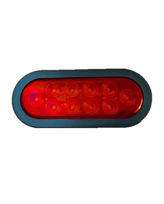 FARO POST LED OVAL S/PORTA PLACA 056 UNIVERSAL BJR