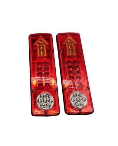 FARO POST LED CARGUERO ROJO III BJR