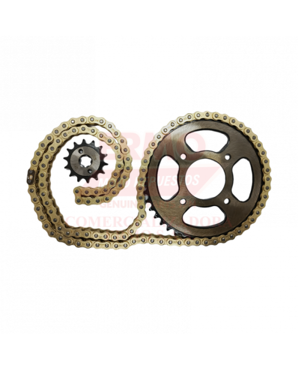 KIT ARRASTRE DORADA 520H 104L-39T- 13T HONDA XR300/XRE300 HJU