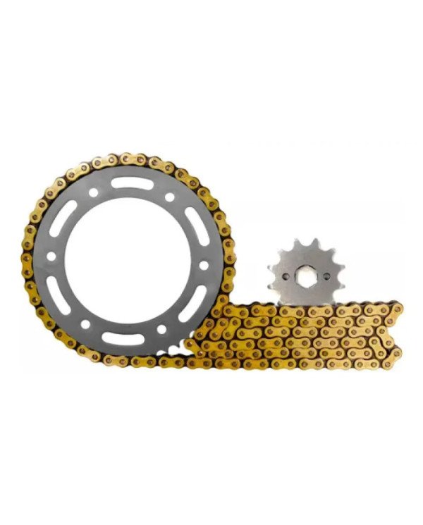 KIT ARRASTRE DORADA 428H 142L-48T-17T HONDA XR190 HJU