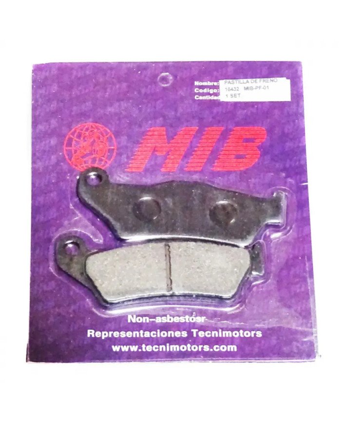 PASTILLA FRENO DELT FZ-PULSAR 180 MIB