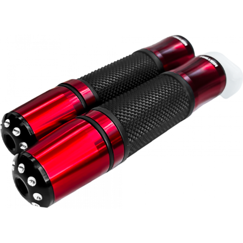 PUÑOS PLUS STALLION NEGRO-ROJO GDM