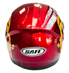 CASCO NIÑO FULL FACE MON1 ROJO BJR