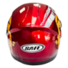 CASCO NIÑO FULL FACE MON1 ROJO BJR